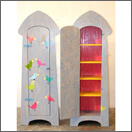 vogelschrank blaugrau kindermöbel