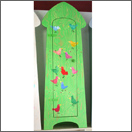 vogelschrank grün kindermöbel